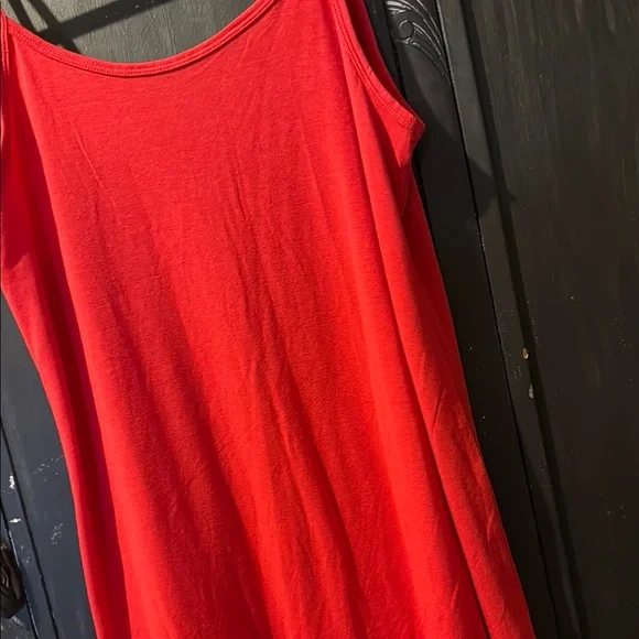 Zenana Reversible Red Spaghetti Cami - Picture 6 of 8
